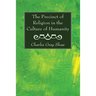 The Precinct of Religion in the Culture of Humanity