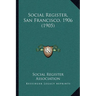 Social Register, San Francisco, 1906 (1905)