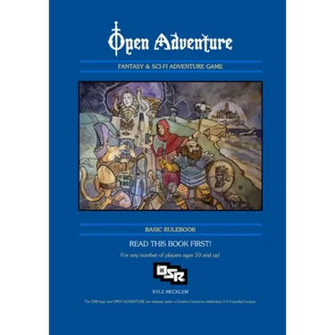 Open Adventure Basic Rulebook (Paperback)