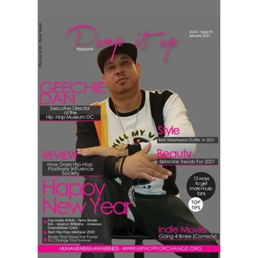 Pump it up Magazine - Geechie Dan - Hip-Hop Museum's Executive Director