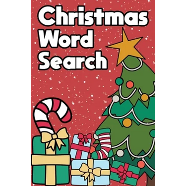 Christmas Word Search: Happy Holiday Edition Challenging Puzzle Game Activity Book A Small Travel Size With Merry Xmas Tree Stocking Stuffer Gifts The