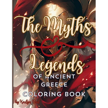 The Myths and Legends of Ancient Greece Coloring Book
