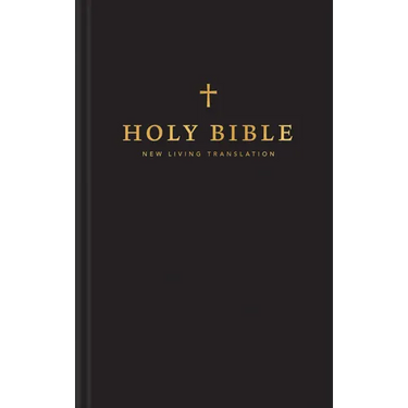 NLT Church Bible (Hardcover, Black)