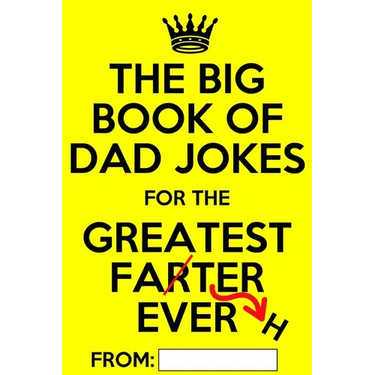 The Big Book of Dad Jokes: Terribly Good Personalized Dad Joke Book
