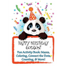 HAPPY BIRTHDAY GODSON! (Personalized Birthday Books for Boys): Fun Activity Book: Mazes, Coloring, Connect the Dots, Counting, & More!