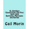St. Boniface (Saved From The Fire) 1825-1834 Baptisms, Marriages and Burials