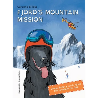 Fjord's Mountain Mission: Slope Safety with Fjord the Avalanche Dog