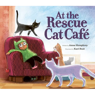 At the Rescue Cat Café