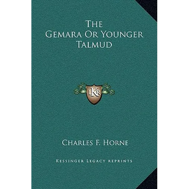 The Gemara Or Younger Talmud