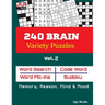 240 BRAIN Variety Puzzles; Vol. 2