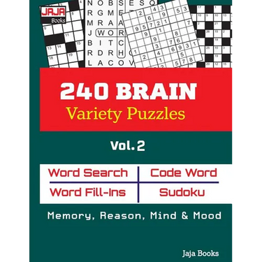 240 BRAIN Variety Puzzles; Vol. 2