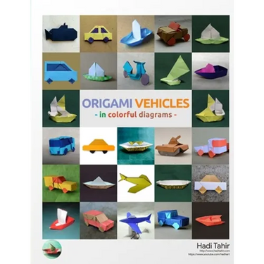 Origami Vehicles - In Colorful Diagrams