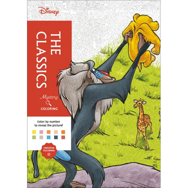 Disney Mystery Coloring: The Classics: A Color by Number Book