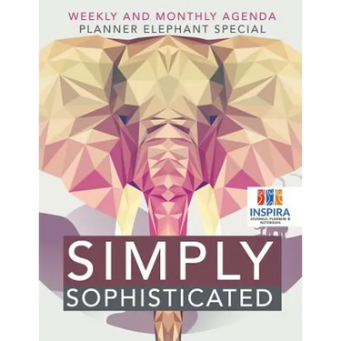 Simply Sophisticated Weekly and Monthly Agenda Planner Elephant Special