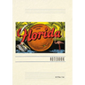Vintage Lined Notebook Greetings from Florida