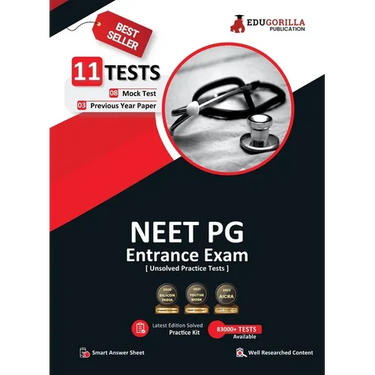 NEET PG Entrance Exam Preparation Book 2023 - 8 Mock Tests and 3 Previous Year Papers (3300 Unsolved Objective Questions) with Free Access To Online T