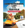 A Comprehensive List of My Travels Journal Lined Paper