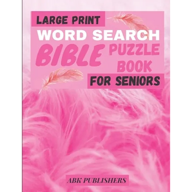 Large Print Bible Word Search Book For Seniors: Puzzle Book Psalms And Hymns