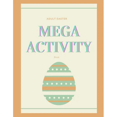 Adult Mega Easter Activity Book