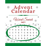 Advent Calendar Word Search: Christmas Activity & Puzzle Book for Gift Holiday Countdown Part 2