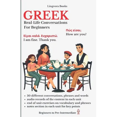Greek: Real-Life Conversations for Beginners (with audio tracks)