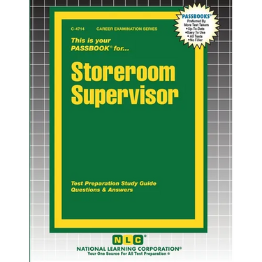 Storeroom Supervisor