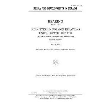 Russia and developments in Ukraine