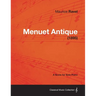 Menuet Antique - A Score for Solo Piano (1895)