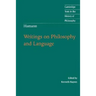 Hamann: Writings on Philosophy and Language
