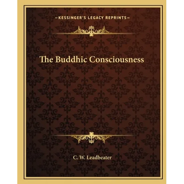 The Buddhic Consciousness