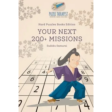 Your Next 200+ Missions Sudoku Samurai Hard Puzzles Books Edition