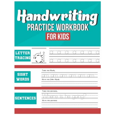 Handwriting Practice Workbook for Kids