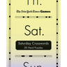 New York Times Games Saturday Crosswords: 50 Hard Puzzles