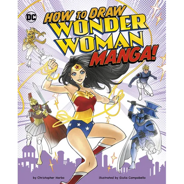 How to Draw Wonder Woman Manga!