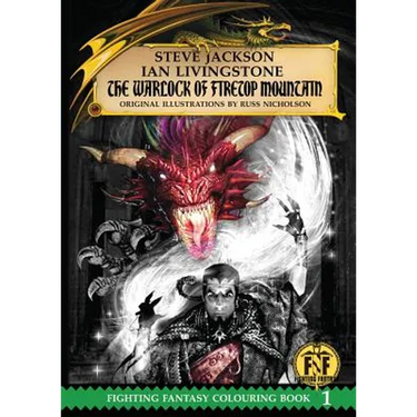 Official Fighting Fantasy Colouring Book 1: The Warlock of Firetop Mountain