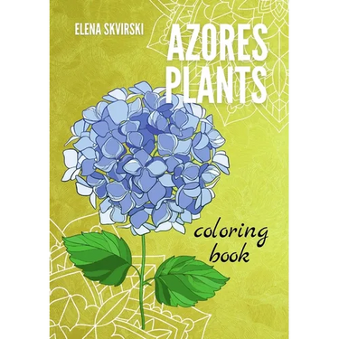 Azores Plants: Coloring Book