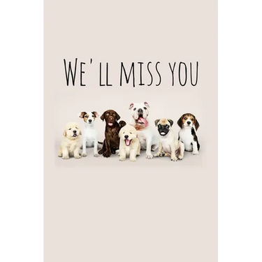 We'll miss you: Perfect goodbye gift for coworker that is leaving / going away gift for your co worker, boss, manager, employee.
