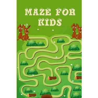 Mazes for Kids Ages 4-8: Maze Activity Book For Kids: Improve Your Child Problem Solving Skills and Have Fun Together by Solving and Coloring N