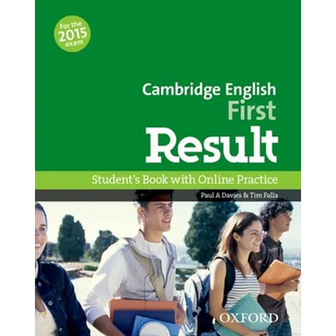Cambridge English First Result Student Book and Online Practice Test