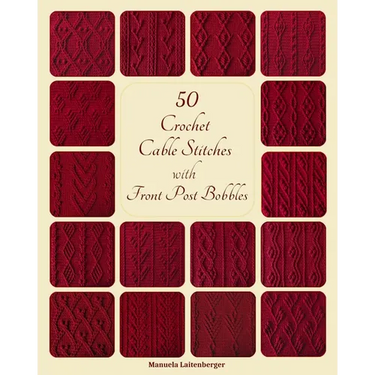 50 Crochet Cable Stitches With Front Post Bobbles