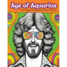 Age of Aquarius: A 70s Hippie Coloring and Poetry Collection
