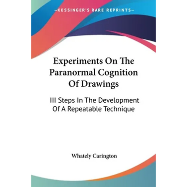 Experiments On The Paranormal Cognition Of Drawings: III Steps In The Development Of A Repeatable Technique