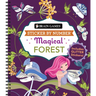 Brain Games - Sticker by Number: Magical Forest (20 Images to Sticker): Includes 2 Glitter Sticker Sheets to Complete Each Image!