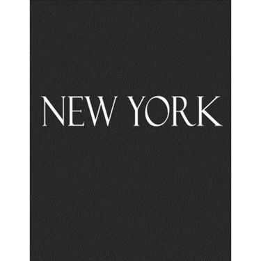 New York: White Black Decorative Book to Stack Together on Coffee Tables, Bookshelves and Interior Design - Add Bookish Charm De