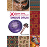 Tongue Drum 30 Simple Songs - All Over the World: Black & White version