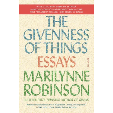 The Givenness of Things: Essays