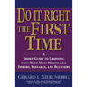 Doing It Right the First Time: A Short Guide to Learning from Your Most Memorable Errors, Mistakes, and Blunders