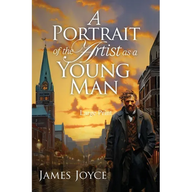A Portrait of the Artist as a Young Man (Large Print, Annotated): Large Print Edition