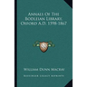 Annals Of The Bodleian Library, Oxford A.D. 1598-1867