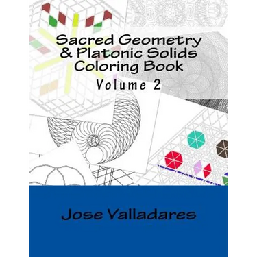 Sacred Geometry & Platonic Solids Coloring Book